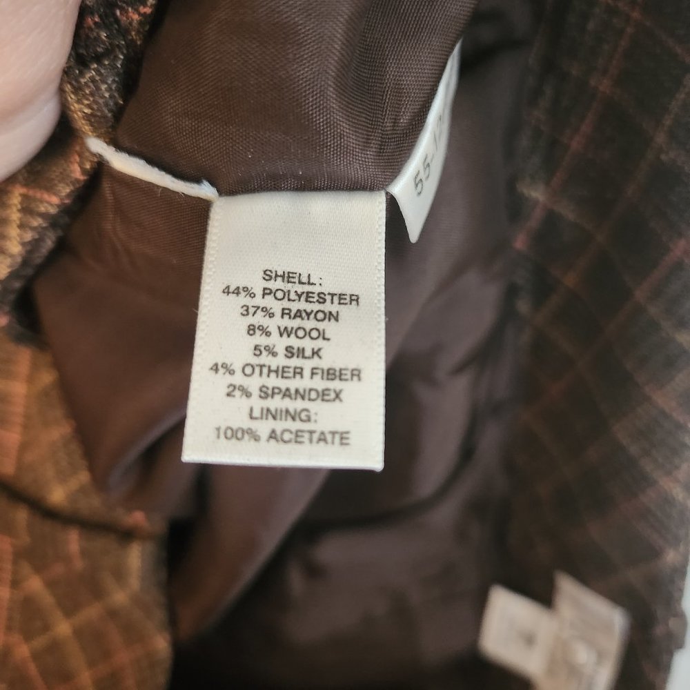 Ann Taylor Loft plaid pants - Picture 6 of 8